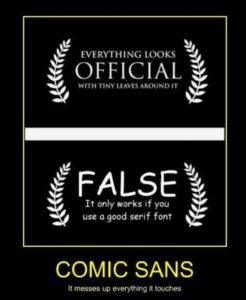 comicSans